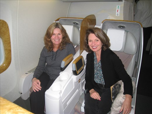 On our way! Hello tomorrow…..