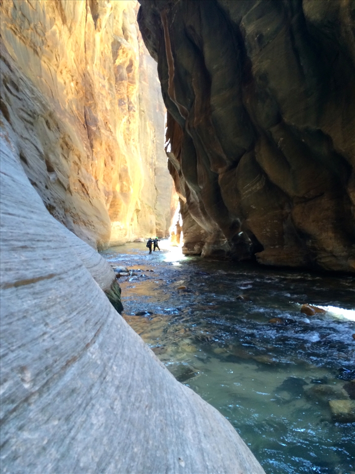 The hike has no formal destination.  You return the way you came in.