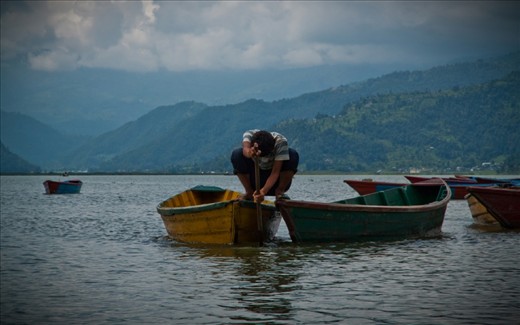 Phewa Lake is the second largest lake of Nepal and also one of the most beautiful and majestic lakes of the country. It is a prime attraction for photographers, boaters and shore side strollers. Boats are a common form of transportation used by the locals, a source of living for fishermen and a wonderful way for the tourists to enjoy the adventure on water. Fishermen are seen paddling their boats close to the lake’s edge; it’s a unique job!