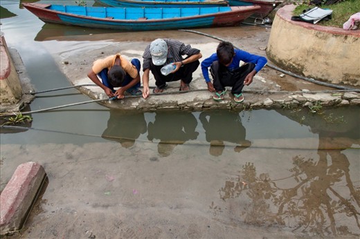 Nepal, the world's second richest country in water resources having numbers of rivers and lakes, is an ideal location for fishing and angling. Population of all ages practice fishing as a main source of livelihood and devise ingenious and primitive ways of catching the different species of fish, creating a technology vastly different from that of today's industrial world.  