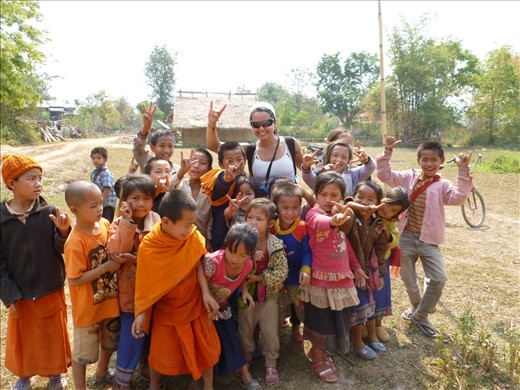 Cancel classes for the Falang, Laos