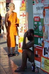 A foreigner is enlightened to the true meaning of humility, in Bangkok.: by karrishannon, Views[263]