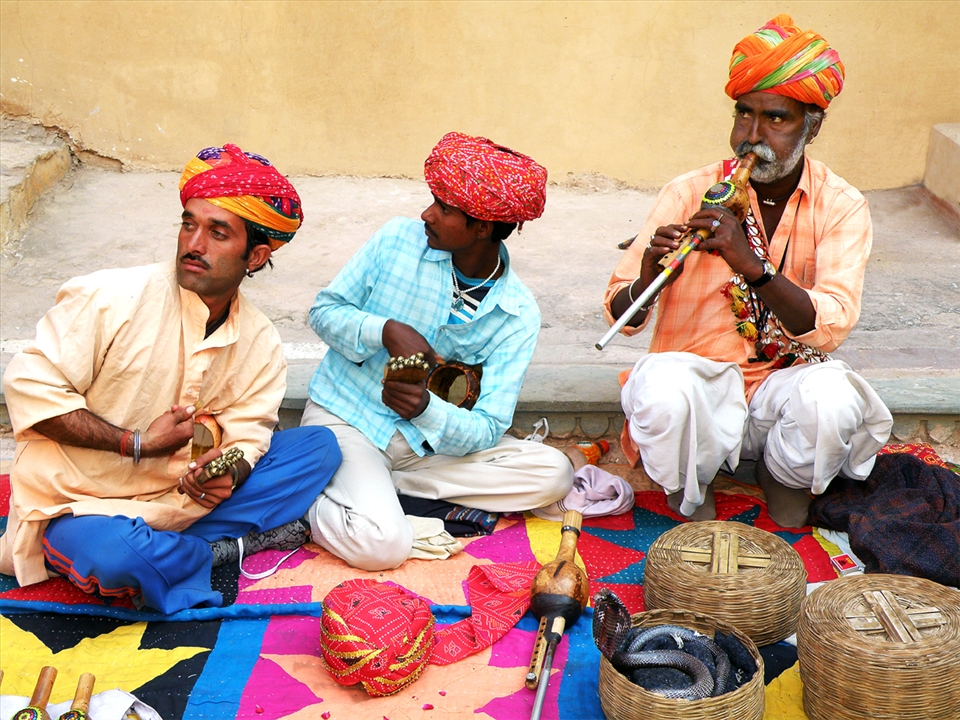 Snake Charmers of Jaipur, India
