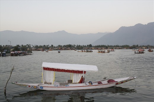 'Shikara' is a small beautifully decorated boat used  for joy ride in Dal Lake 