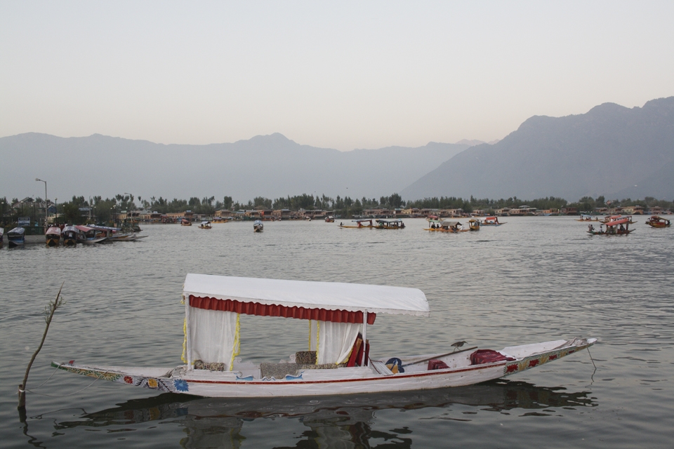 'Shikara' is a small beautifully decorated boat used  for joy ride in Dal Lake 