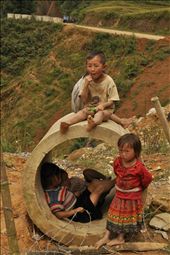 We were on our tiring trekking in the mountains around Sapa, so dirty and sweaty with crowd of others tourists with us when we met them. The group of half-naked children didn’t care about their nudity. At the beginning they willingly were posing for photos, but after that they just said :” one photo- one dollar” and simply turned back.: by kasiapawluczuk, Views[1207]