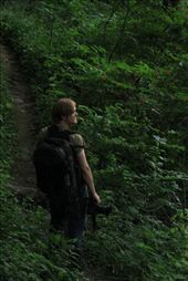 Heading back into the thick forest to continue our adventure: by kataugustine, Views[400]