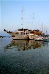 Content Tranquility. Water provides resources. Water is used for survival. Fishing and sailing are extremely important in the Croatian lifestyle. Water is so potent that it supplies food, leisure and a method of transport. Water is the lifeline of the people. - Sali, Croatia: by katdominis, Views[722]