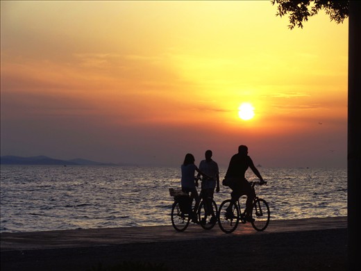 Intertwined Emotions. Many tourists and people visit croatia for it's amazing water and the spiritual connection they find within it. Water allows us to relax and enjoy life. - Zadar,  Croatia