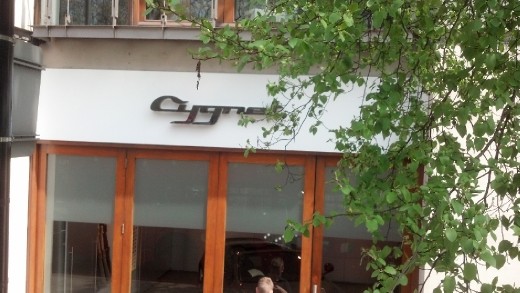 A car dealership in London