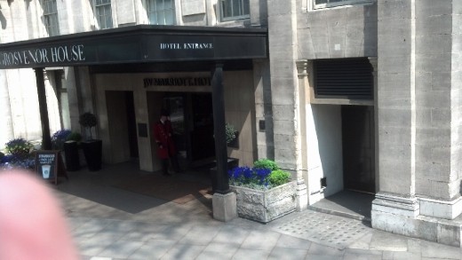 The door man (London Grosener hotel)