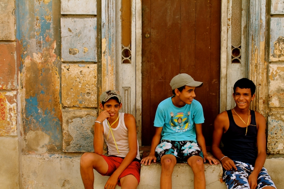 The children of tomorrow in yesterdays playground.