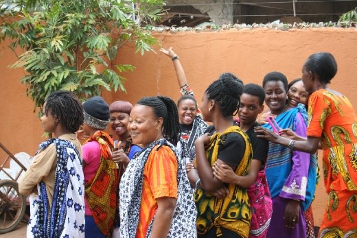 Group three, cheesing. 