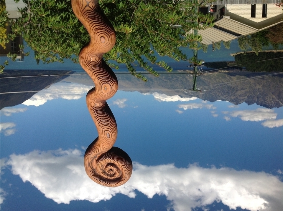 No House in our House! This is the view from our garden..