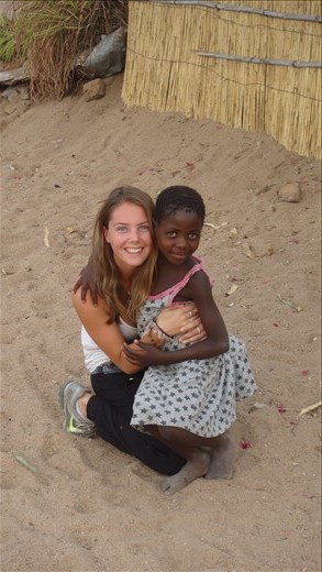 Gertie, 7 years old. Cape Maclear, Lake Malawi