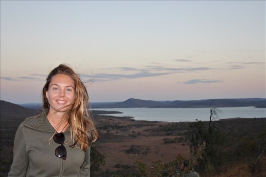 Sunset at Sebakwe Dam,  Chirumhanzu