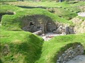 Skara Brae - An iron age village in Orkney, and one of the most important archaeological sites in Britain. It was covered by sandunes and was only discovered after a storm blew away a chunk of the sand.: by katescarlett, Views[749]