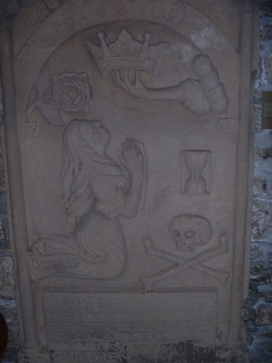 Gravestones - Kirkwall Cathedral. Memento Mori