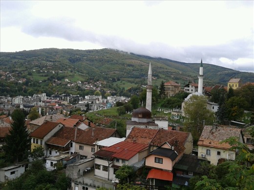 Travnik from the fort