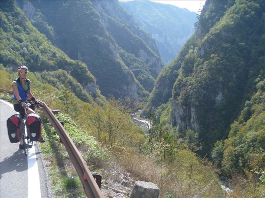 Bosnia into Montenegro - second biggest Canyon in the world