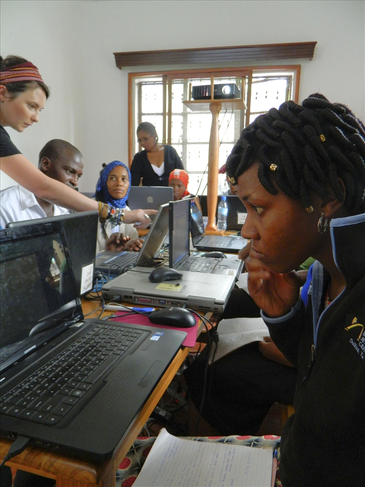 The Classroom: Give a Heart to Africa Adult Education Centre, Moshi, Tanzania-Over 70% of students have never used a computer before they begin lessons at  the centre. 