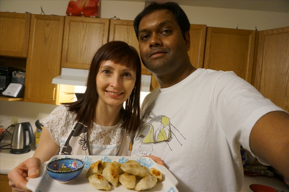 Our dinner is complete, smachnogo! 