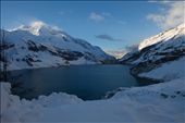 This damn has been built in between Val D'isere and Tignes in France. On passing it between the resorts I felt that I had to visit this place where man had intervened in nature. There were no bus routes so I hiked for nearly 3 hours to reach this spot. I was intrigued by the lake in the mountainous path and the obvious human evidence but the lack of active human activity.  : by katielongleyphotography, Views[427]