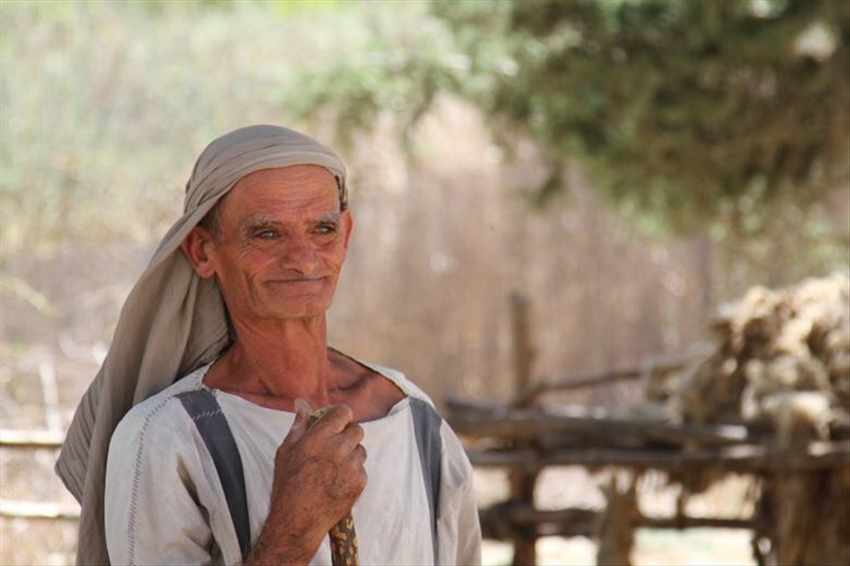 Shepherd in Nazareth Village