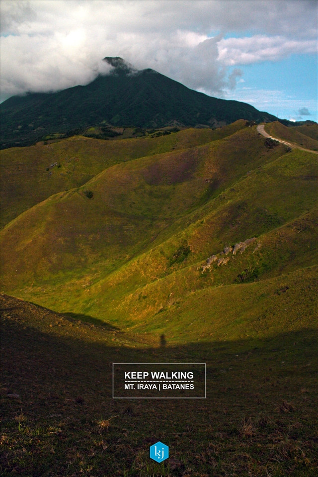 Lone Explorer. Mount Iraya, Batanes, Philippines