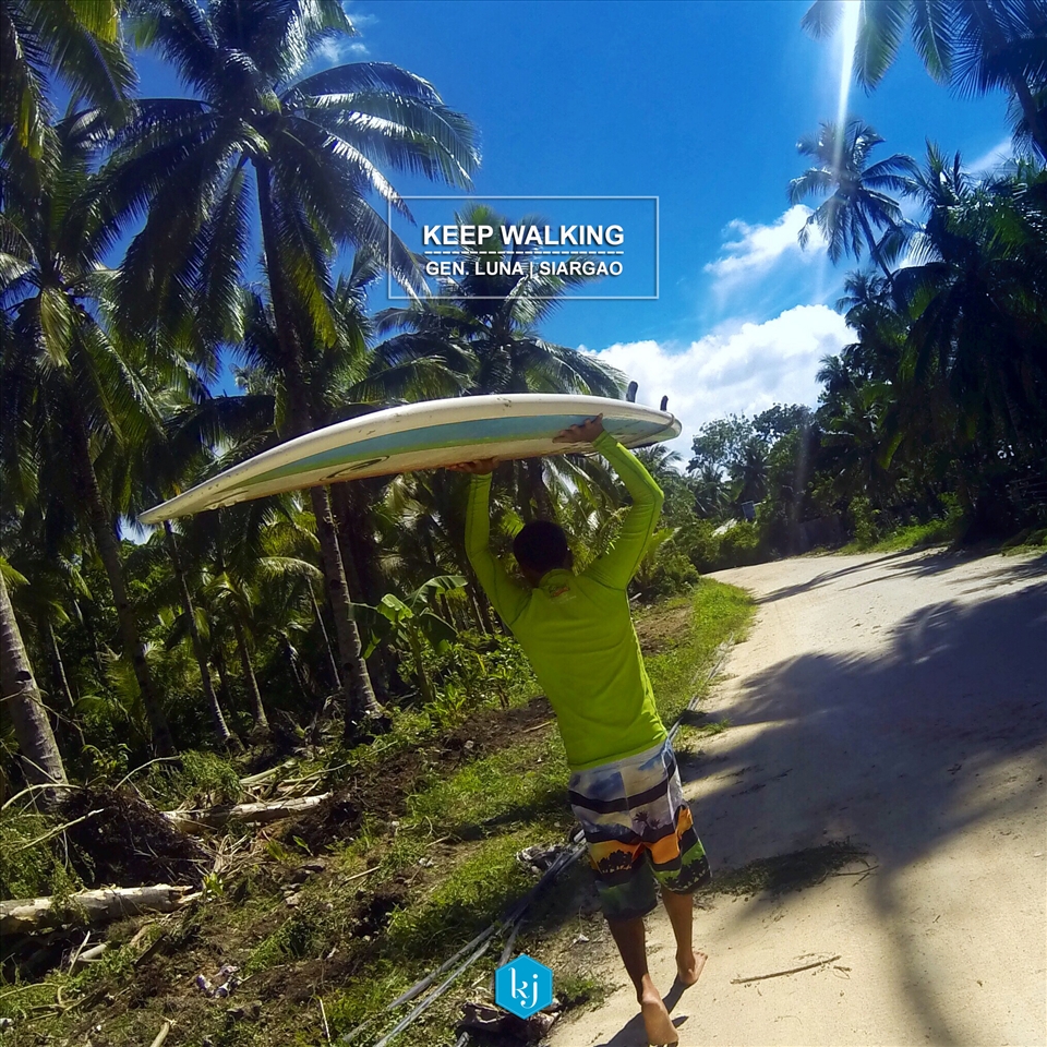 Surfer. Siargao, Philippines
