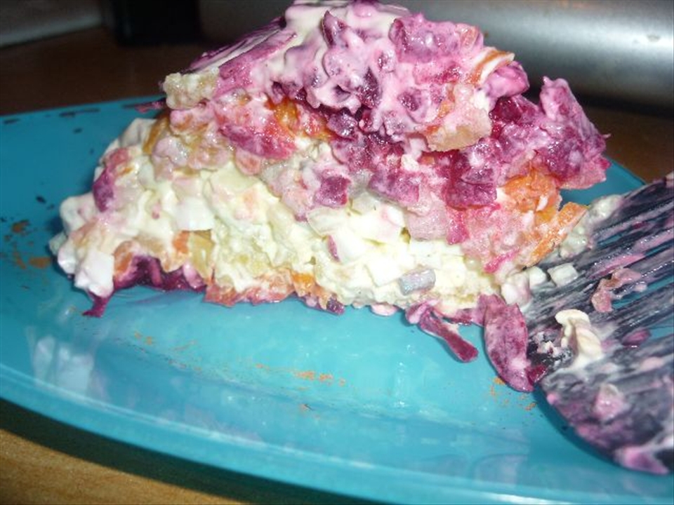 First slice to the chef)