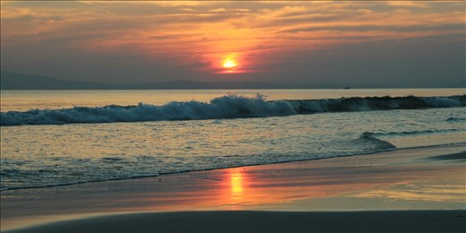 Sunset at Radha Nagar Beach, Havelock.