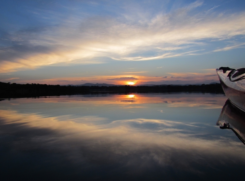 Often it feels like you are paddling on the clouds. I always return calm and relaxed with a huge smile.I love it when the conditions are like this!