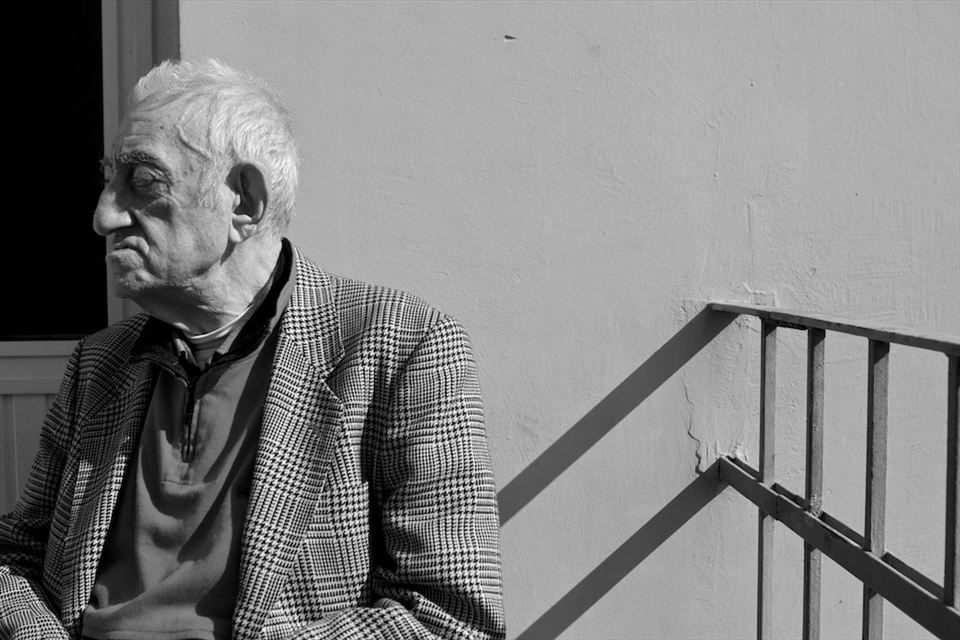 Osep had been living in Fransiz Fakirhanesi alone for years, either too far away from family, or else forgotten. He was a photographer in his younger days, and spent most of his time wandering the halls of the Home. He didn’t seem to mind me taking his picture.