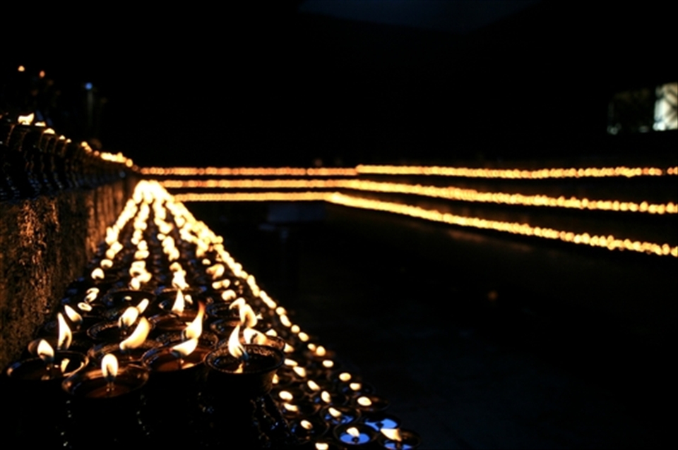 The Ever-lasting Oil Lamp in Tibet