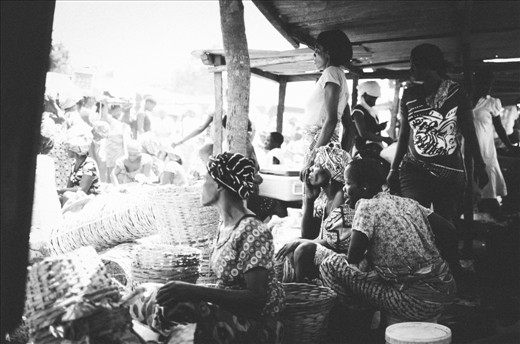 Women play an important role in the marketplace, selling, bartering and buying.