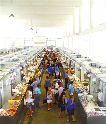 (2) The day’s catch has already been delivered to Cádiz’s seafood market, which bustles in the morning. The city, located at the tip of a long and narrow isthmus, draws sustenance from the sea as it has for millennia; it is, by some estimates, the longest-inhabited city in Europe.