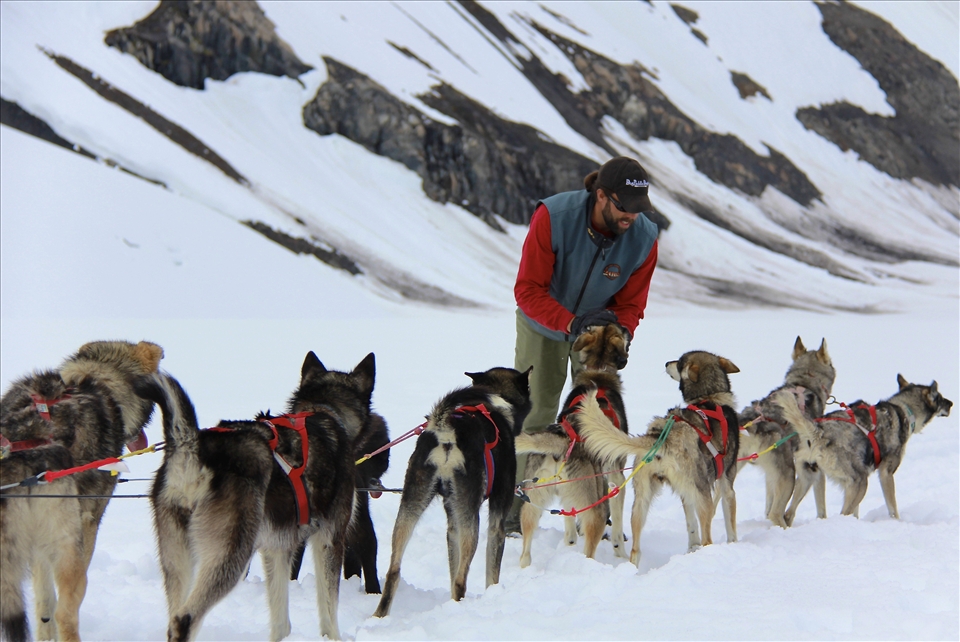 The Musher and his personally trained and selected team