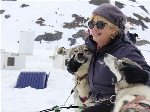 Happiness is being in touch and up close and personal