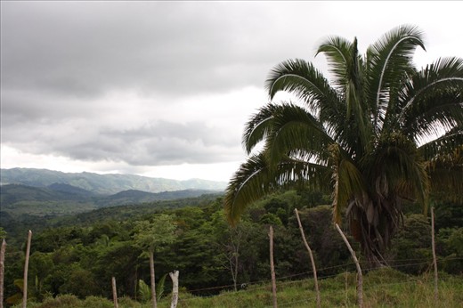 Area where the school was up in the mountains. We were an hour from Panama