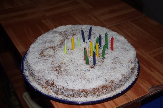 Torte de cumpleanos (birthday cake for Max)