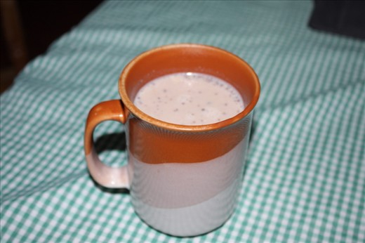 Pinnol - a corn based drink with cinnamon 