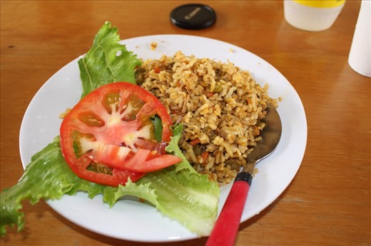 Lunch at the escuela