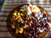 Ayotes, arroz y frijoles, ensalade : by kendal00, Views[298]