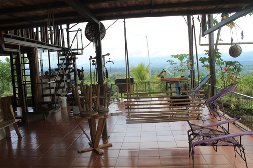 Outdoor seating area