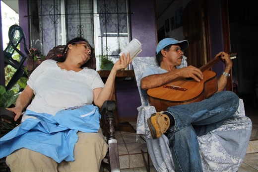 Donald and his sister