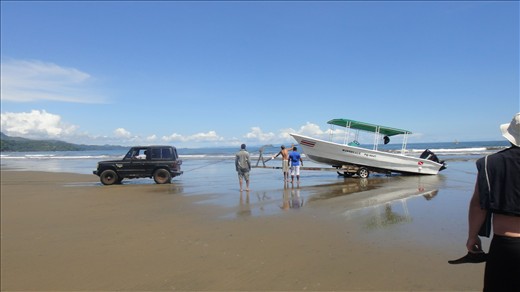 Loading boat