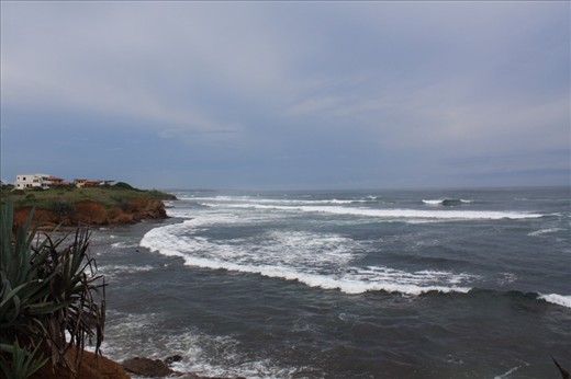 View behind the casa