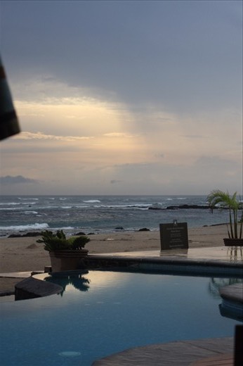 View at lunch after the rain