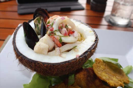Ceviche lunch
